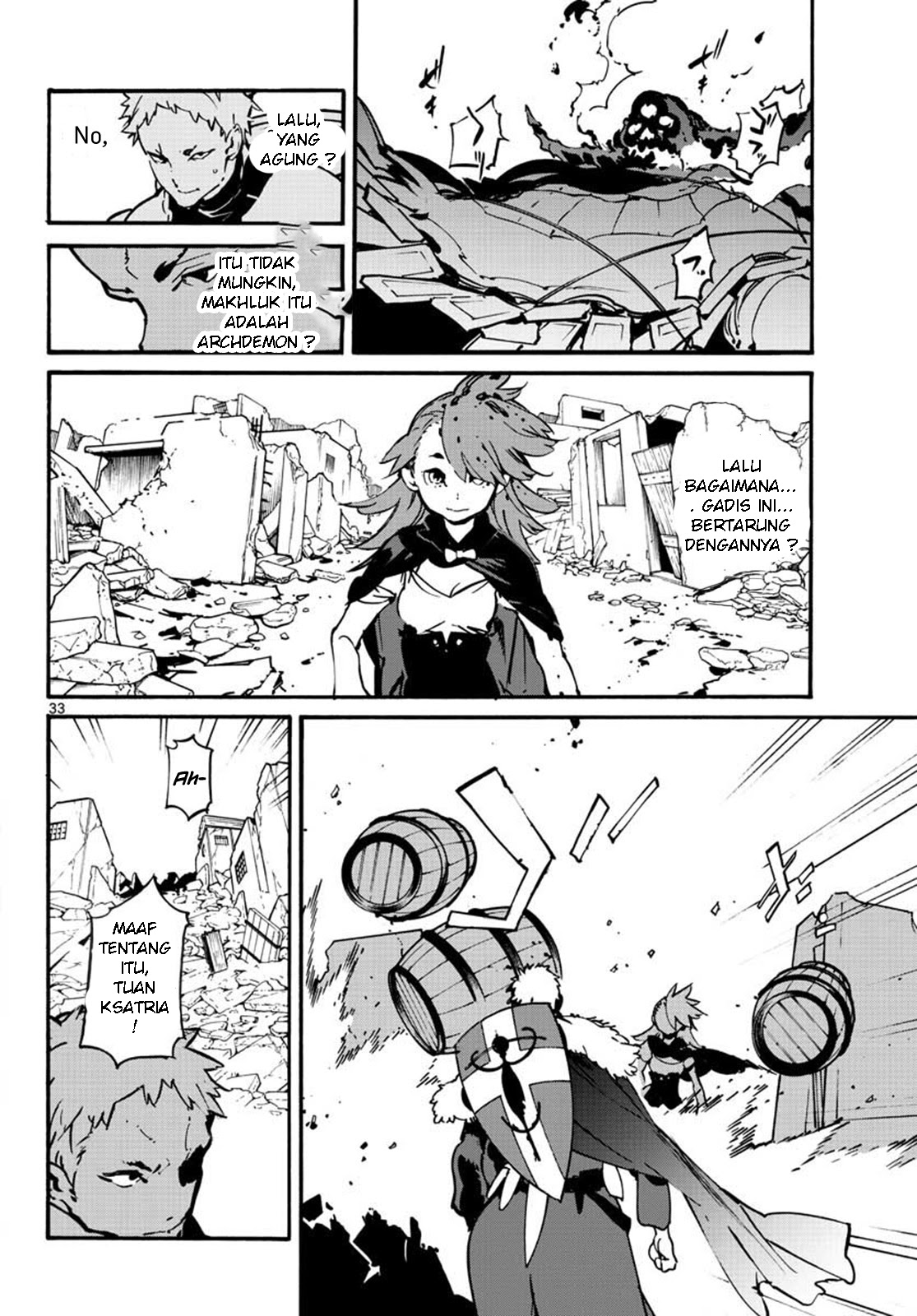 Ninkyou Tensei: Isekai no Yakuza Hime Chapter 6 - halaman 32
