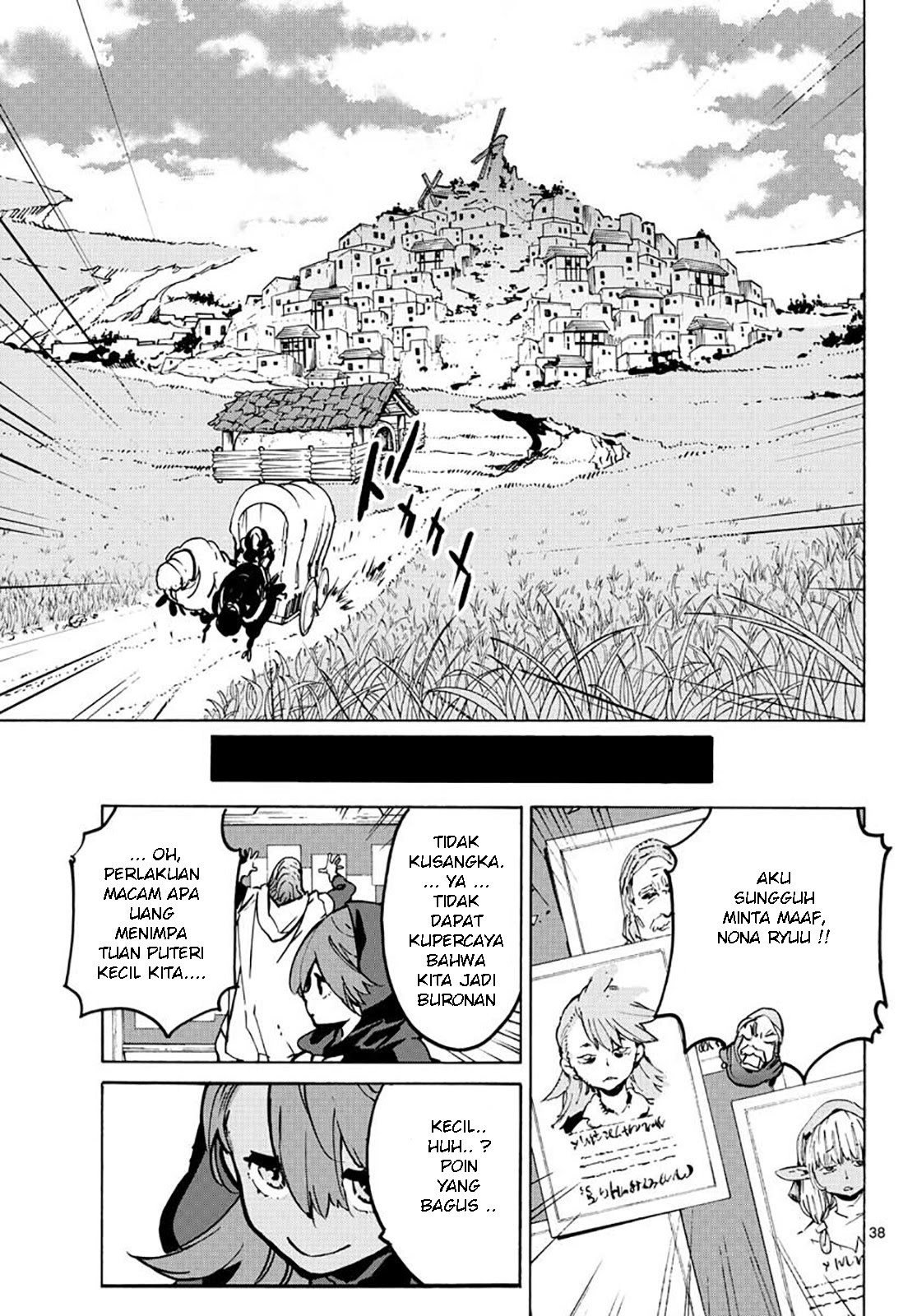 Ninkyou Tensei: Isekai no Yakuza Hime Chapter 6 - halaman 37