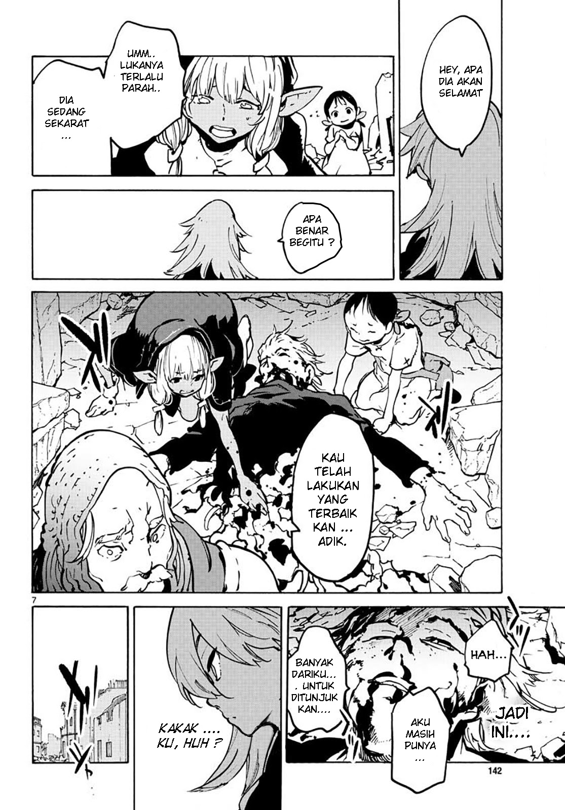 Ninkyou Tensei: Isekai no Yakuza Hime Chapter 6 - halaman 7