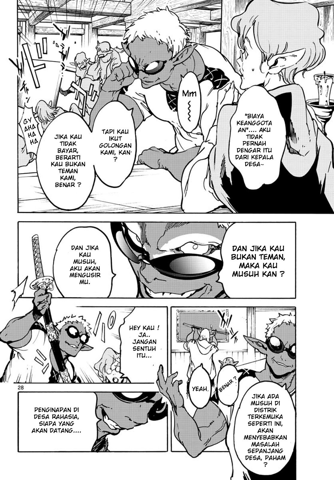 Ninkyou Tensei: Isekai no Yakuza Hime Chapter 7 - halaman 30