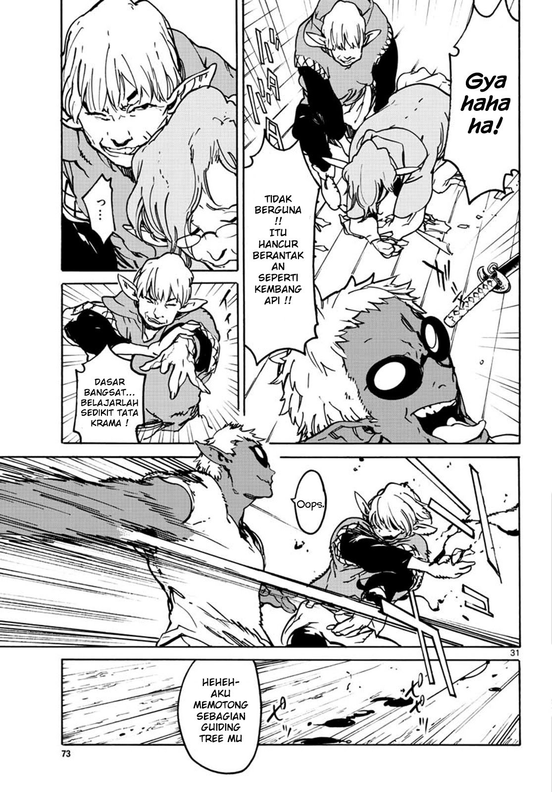 Ninkyou Tensei: Isekai no Yakuza Hime Chapter 7 - halaman 33