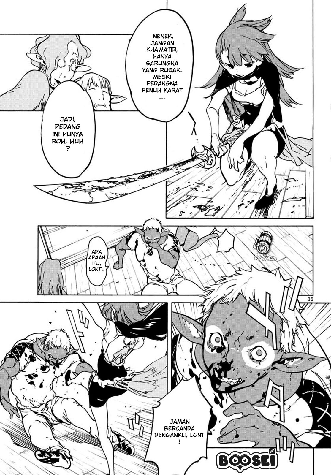 Ninkyou Tensei: Isekai no Yakuza Hime Chapter 7 - halaman 37