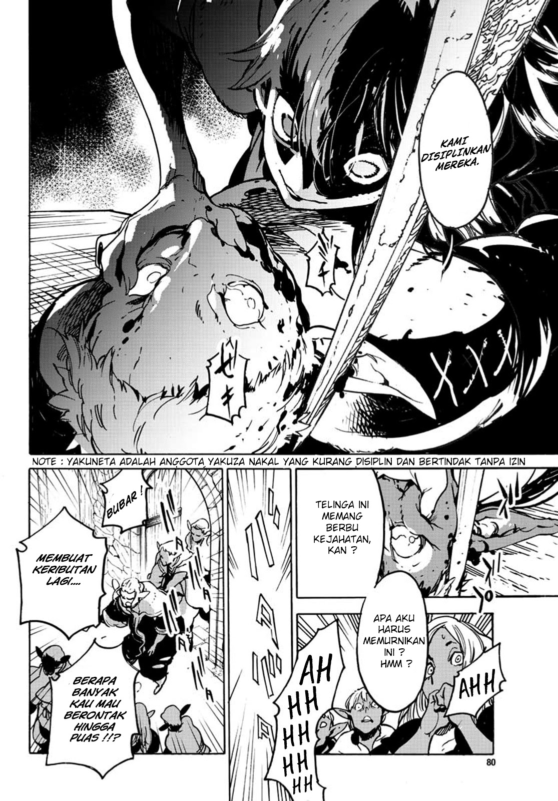 Ninkyou Tensei: Isekai no Yakuza Hime Chapter 7 - halaman 40