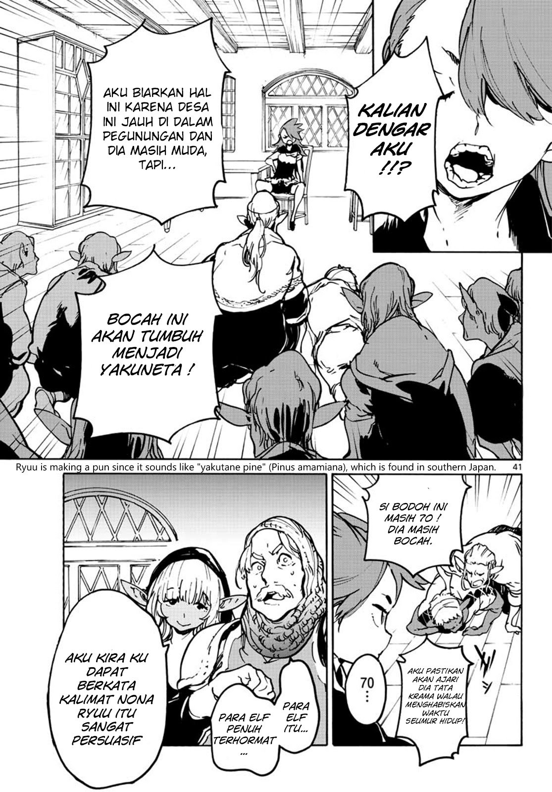 Ninkyou Tensei: Isekai no Yakuza Hime Chapter 7 - halaman 43