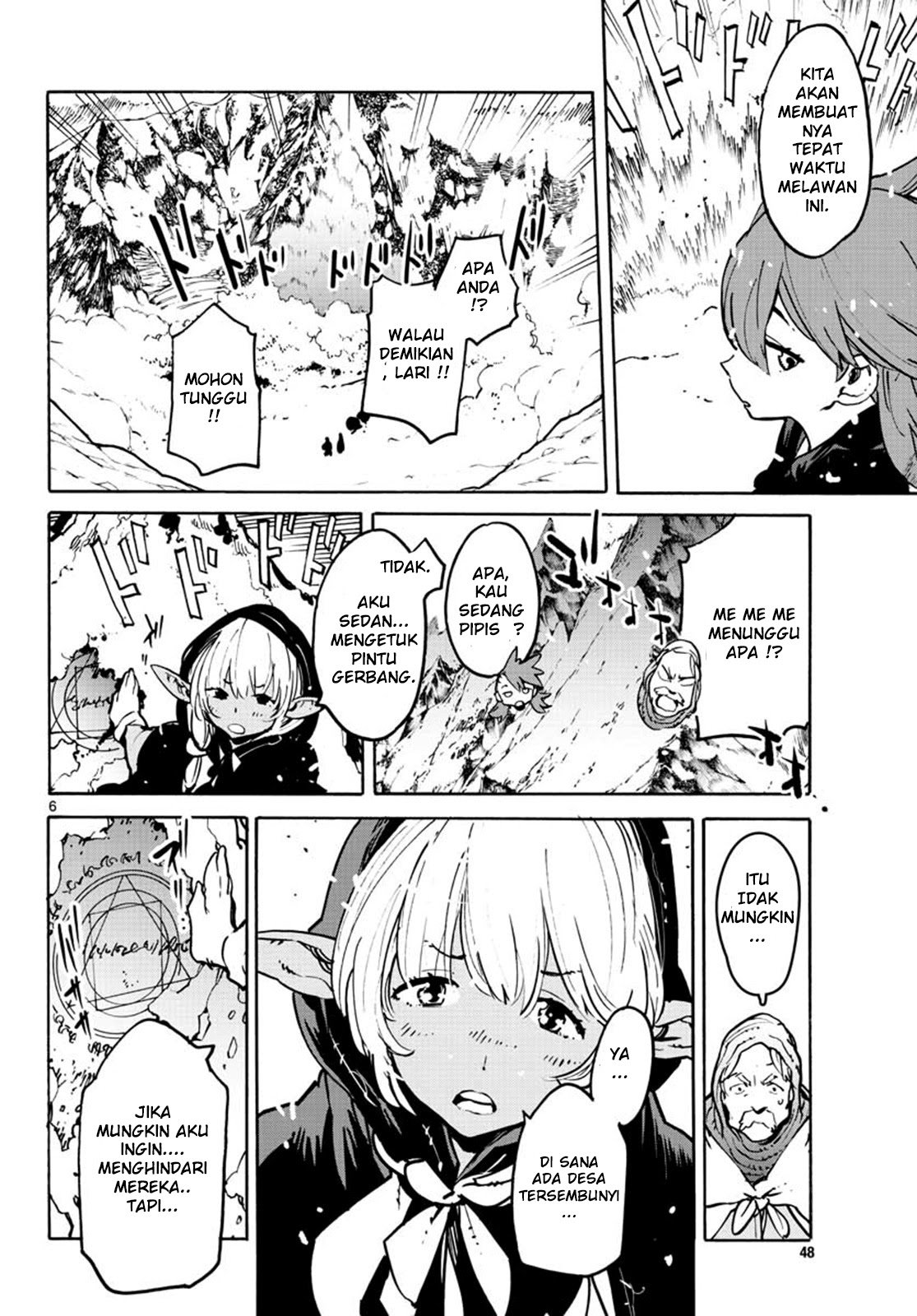 Ninkyou Tensei: Isekai no Yakuza Hime Chapter 7 - halaman 8