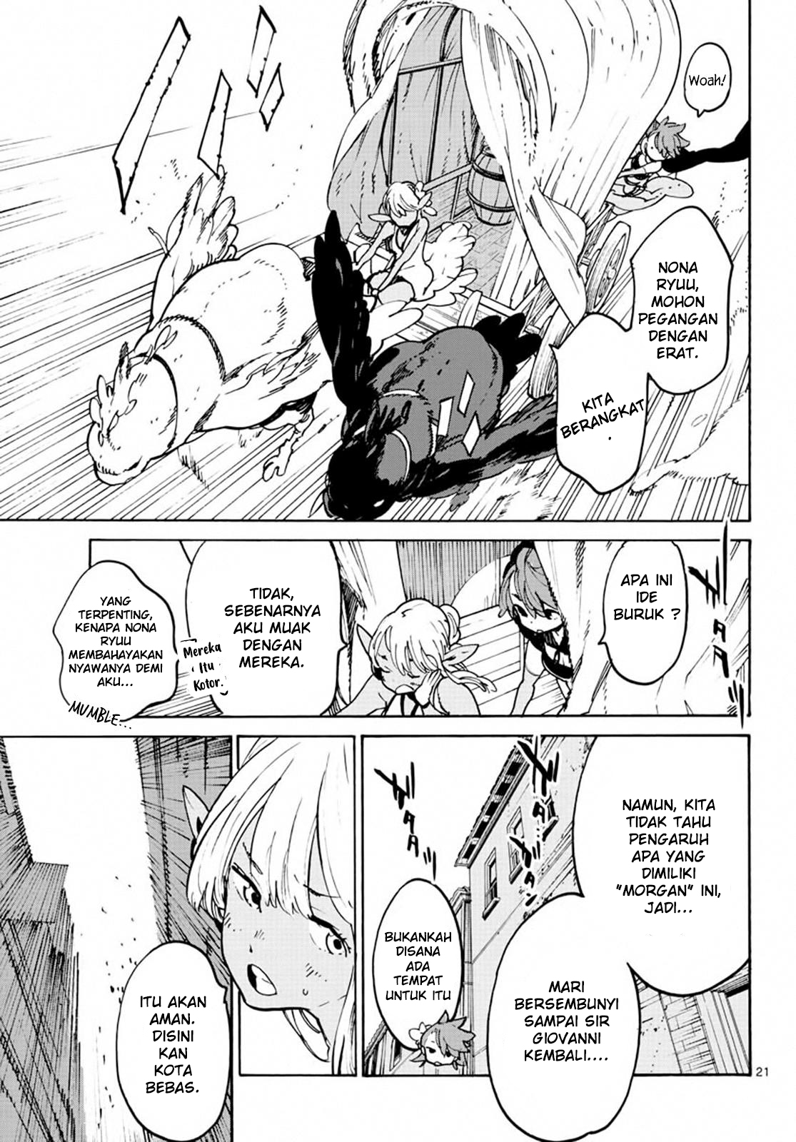 Ninkyou Tensei: Isekai no Yakuza Hime Chapter 8 - halaman 21