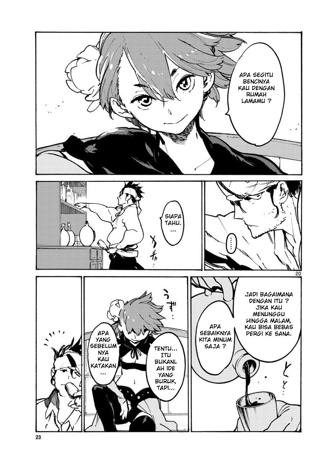 Ninkyou Tensei: Isekai no Yakuza Hime Chapter 9 - halaman 21