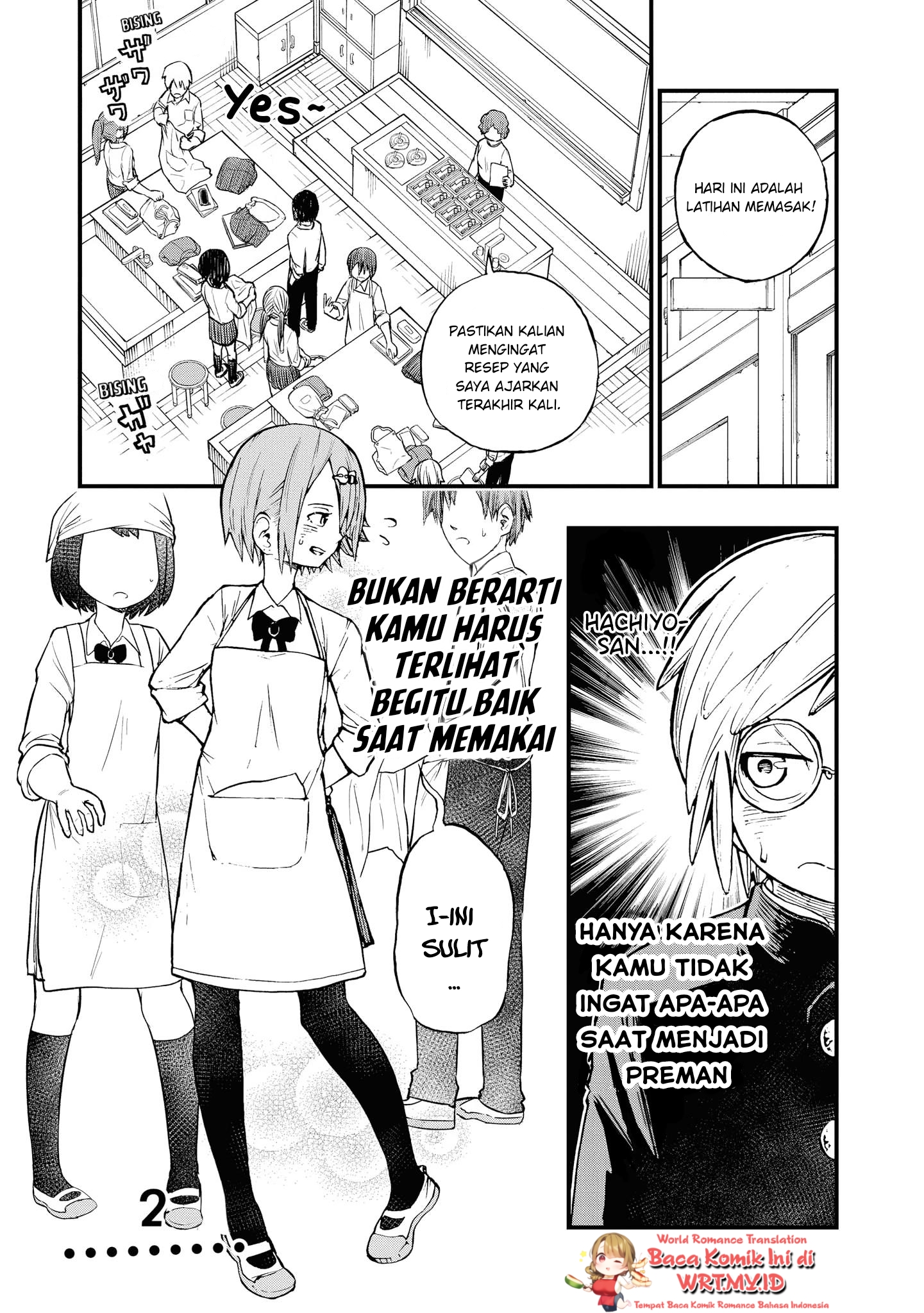 Nisekioku Soushitsu no Hachiyo-san Chapter 2 - halaman 2