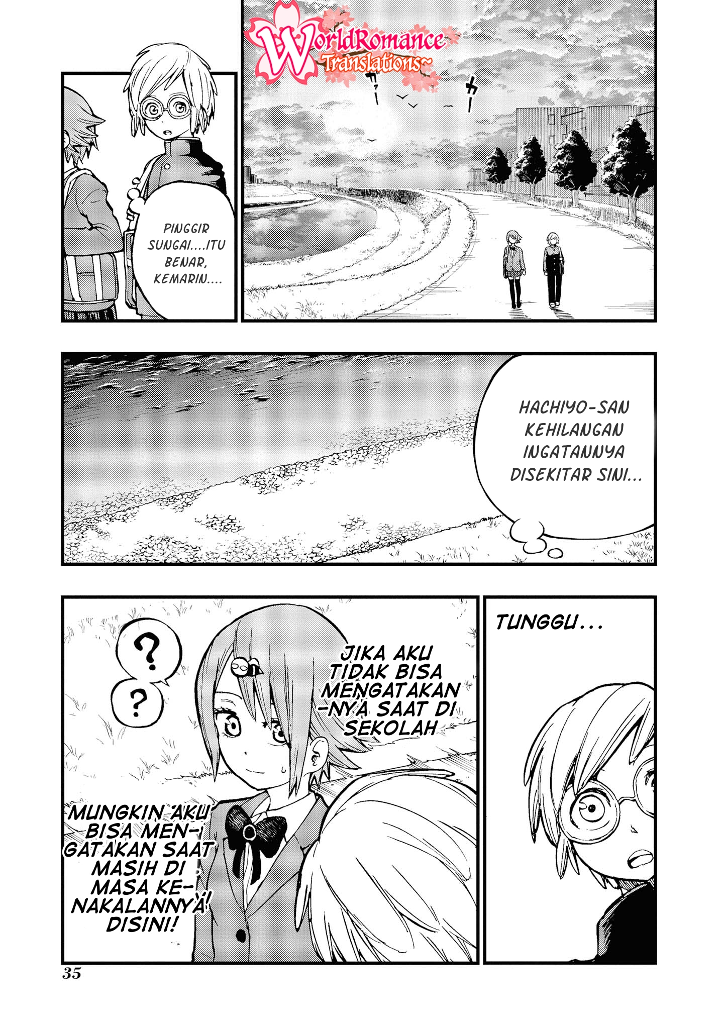 Nisekioku Soushitsu no Hachiyo-san Chapter 4 - halaman 6