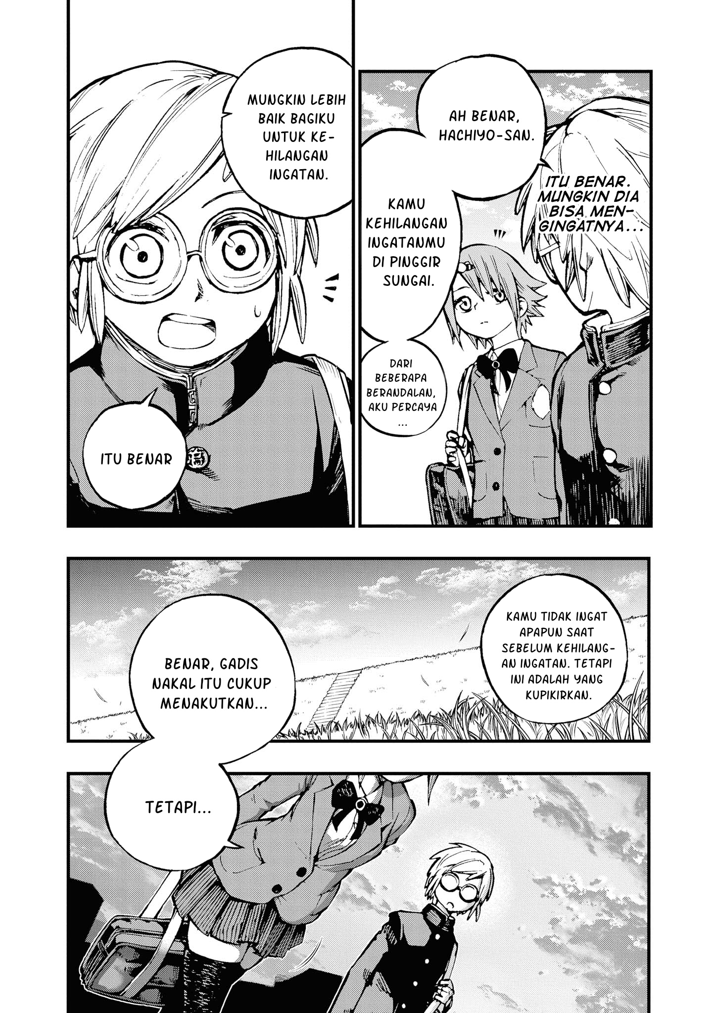 Nisekioku Soushitsu no Hachiyo-san Chapter 4 - halaman 7