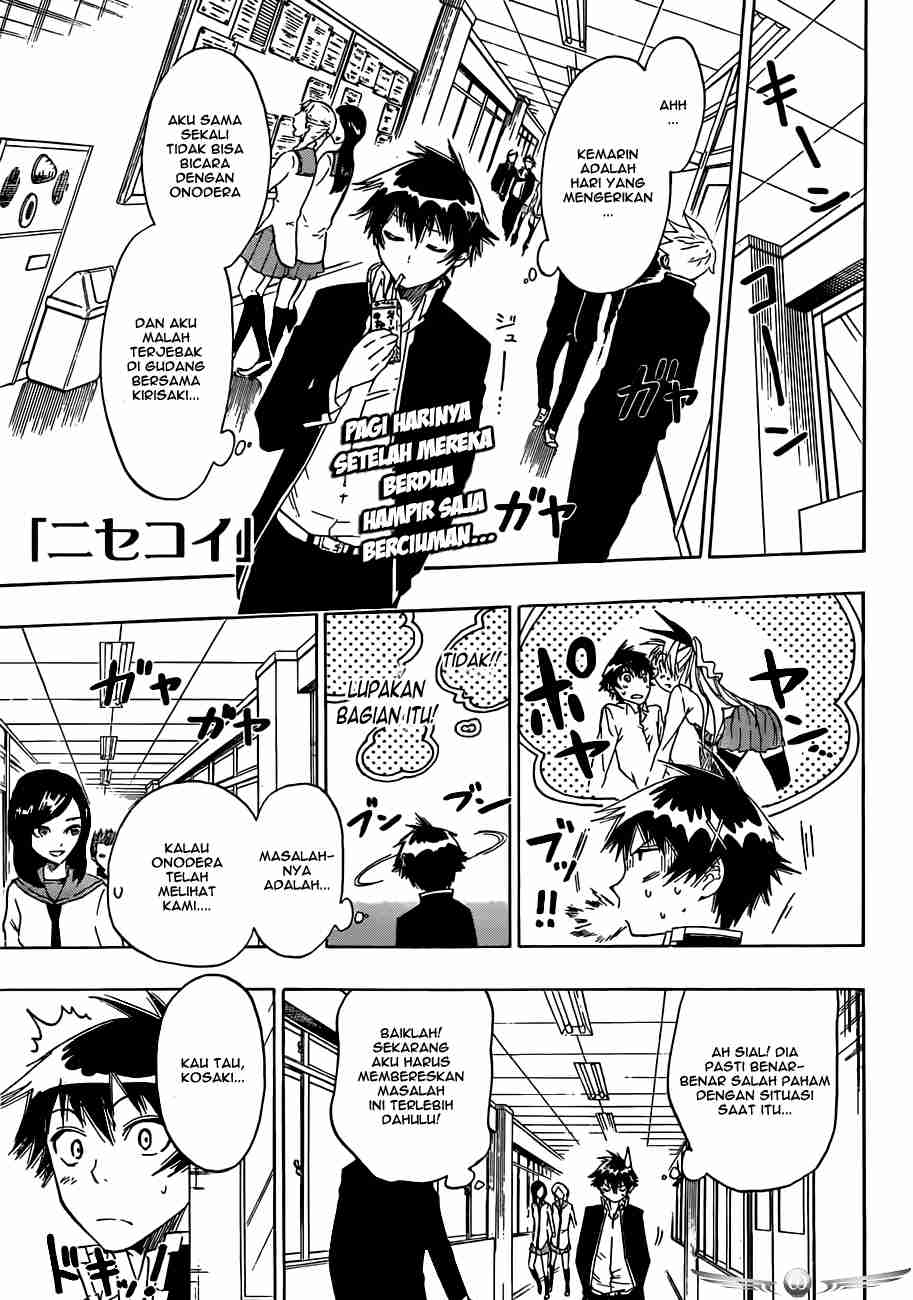 Nisekoi Chapter 10 - halaman 4
