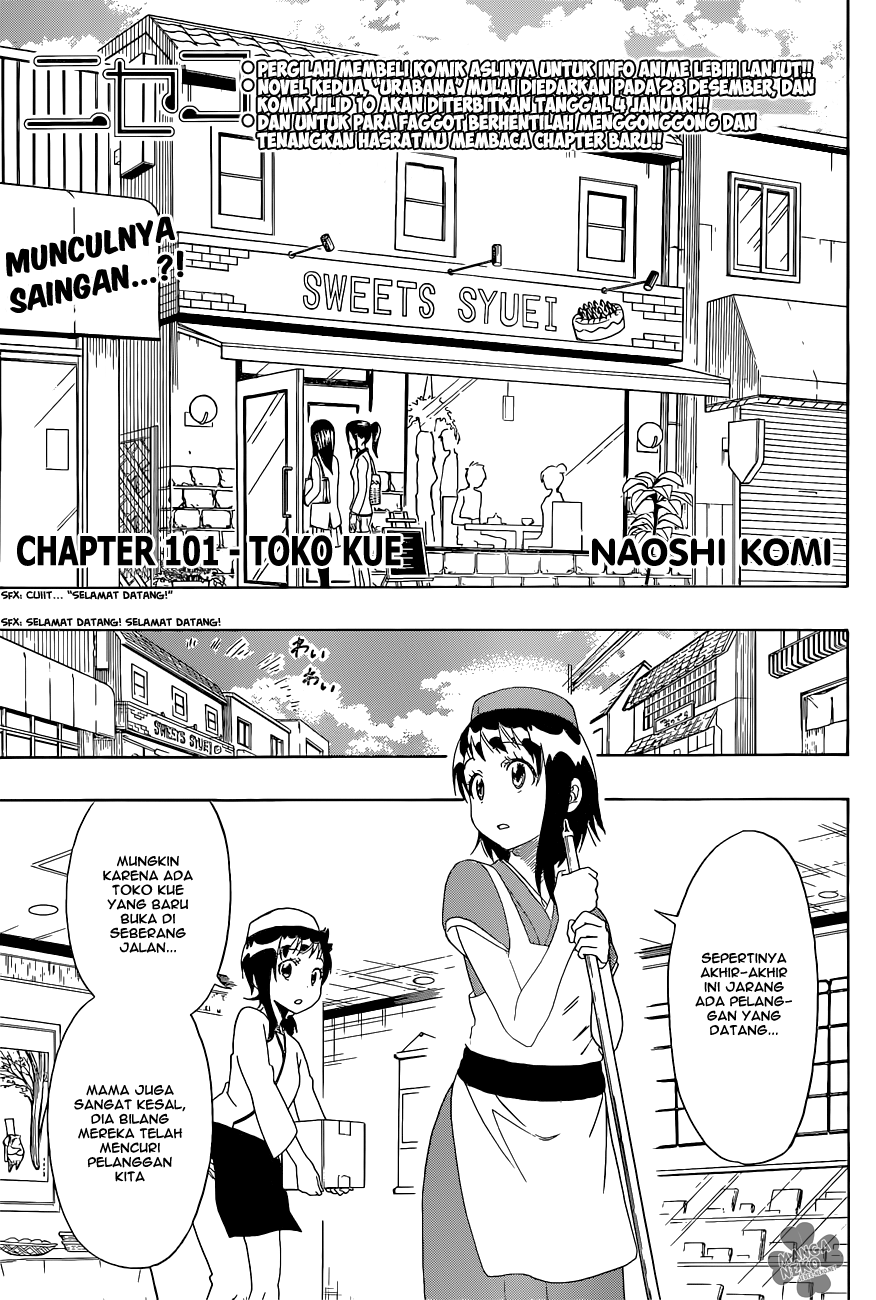 Nisekoi Chapter 101 - halaman 2