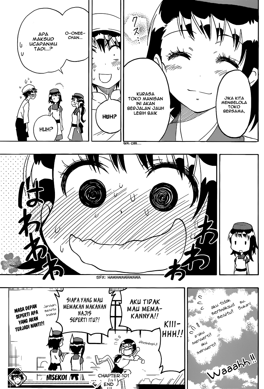 Nisekoi Chapter 101 - halaman 20