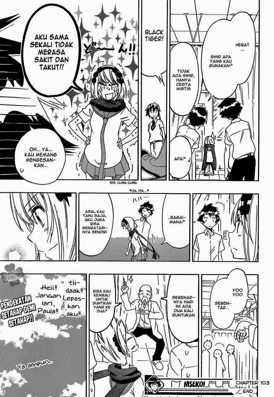 Nisekoi Chapter 103 - halaman 20