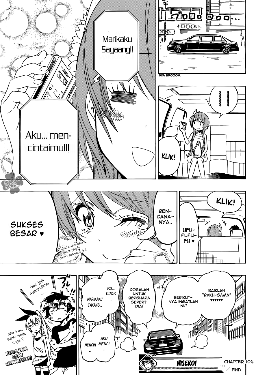 Nisekoi Chapter 104 - halaman 20
