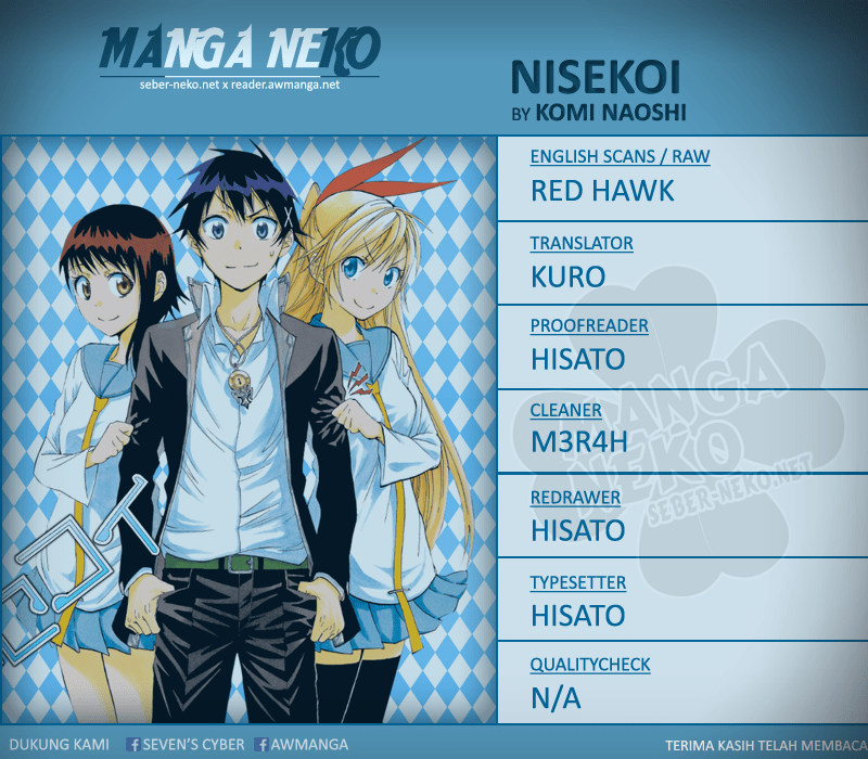 Nisekoi Chapter 105 - halaman 1