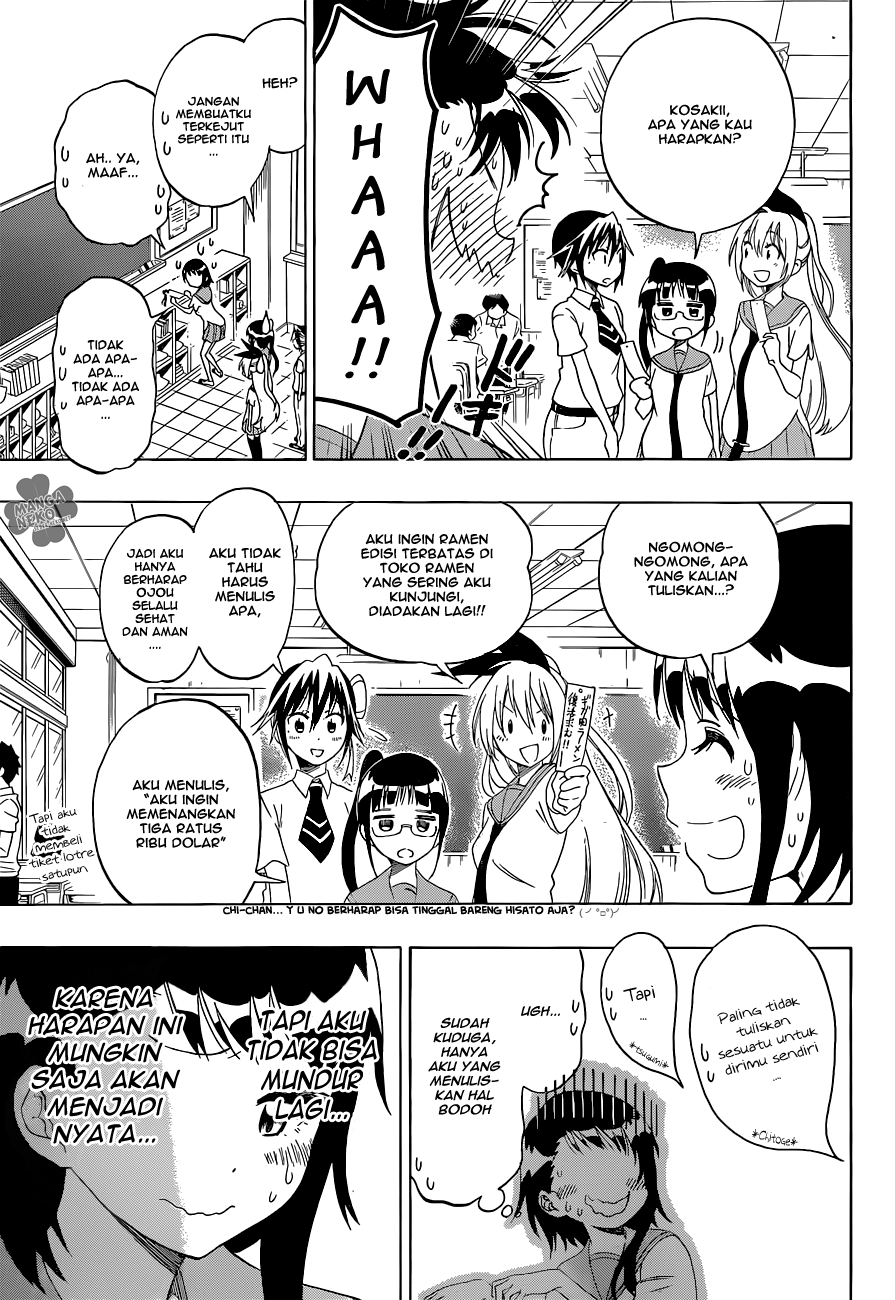 Nisekoi Chapter 105 - halaman 6