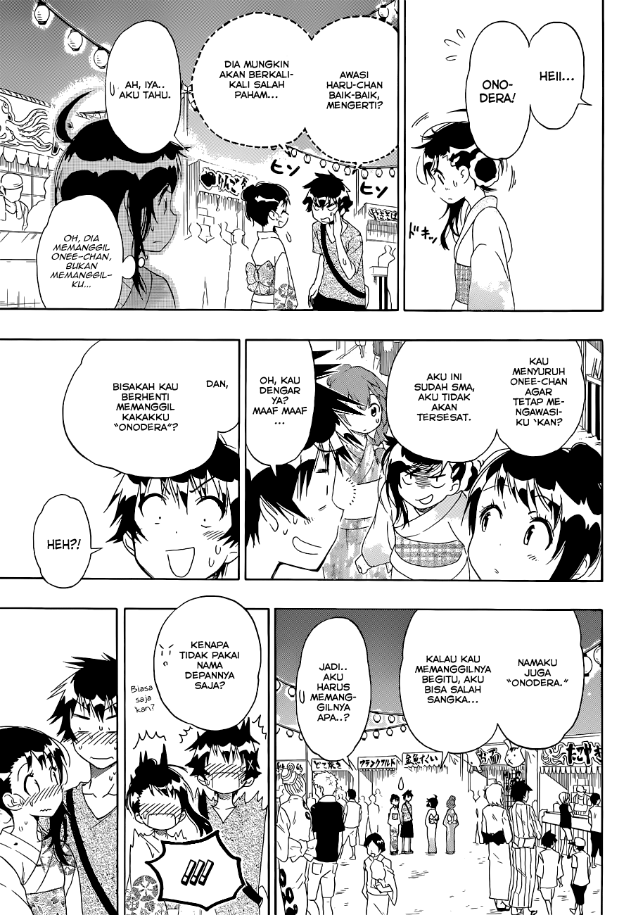 Nisekoi Chapter 107 - halaman 13