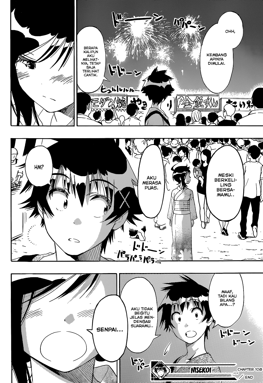 Nisekoi Chapter 108 - halaman 18