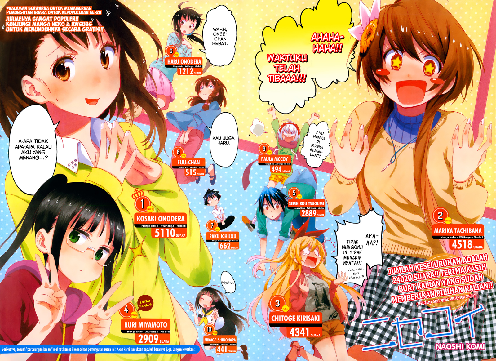 Nisekoi Chapter 109 - halaman 1