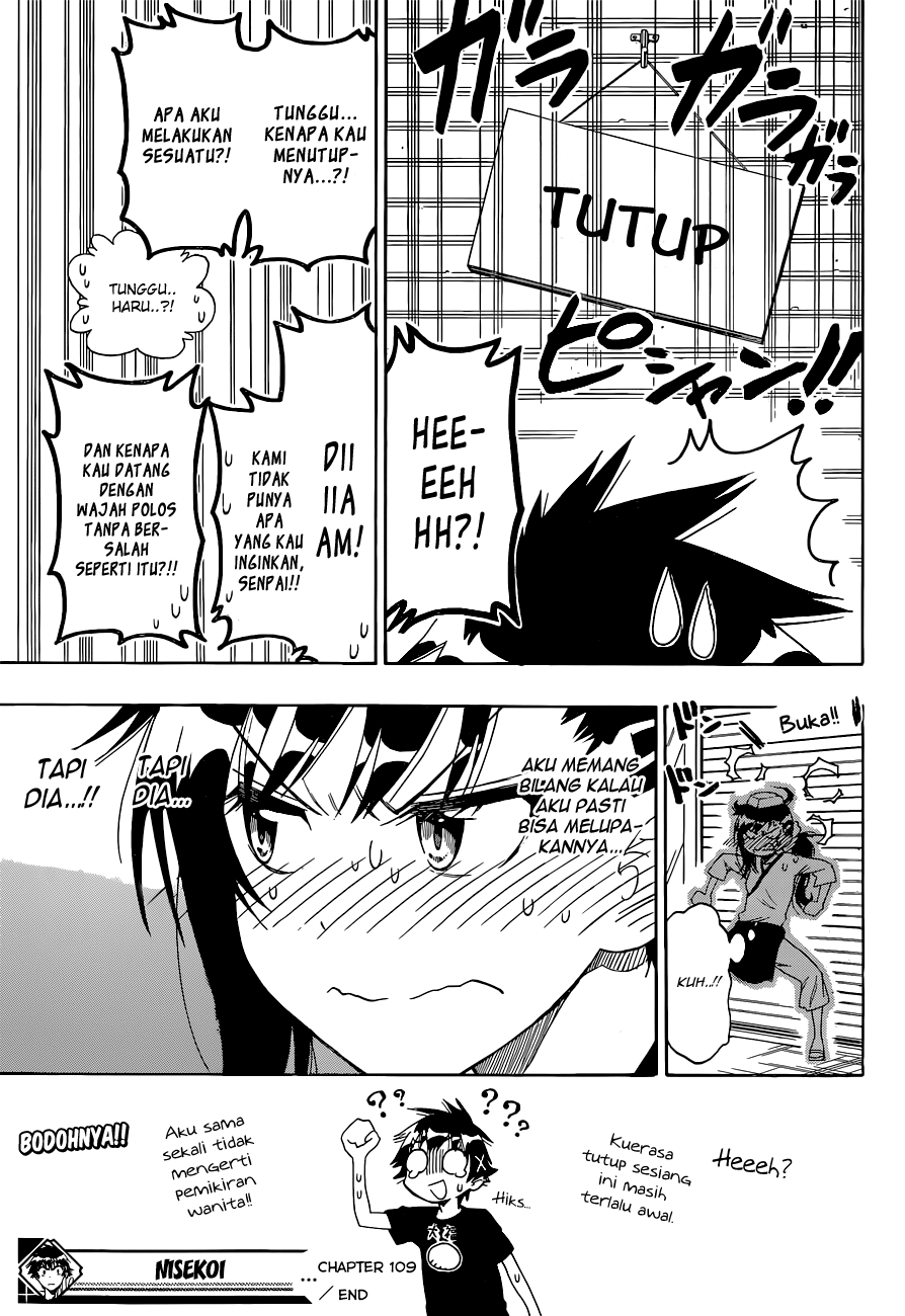 Nisekoi Chapter 109 - halaman 21