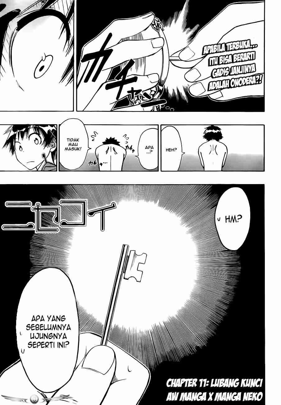 Nisekoi Chapter 11 - halaman 4