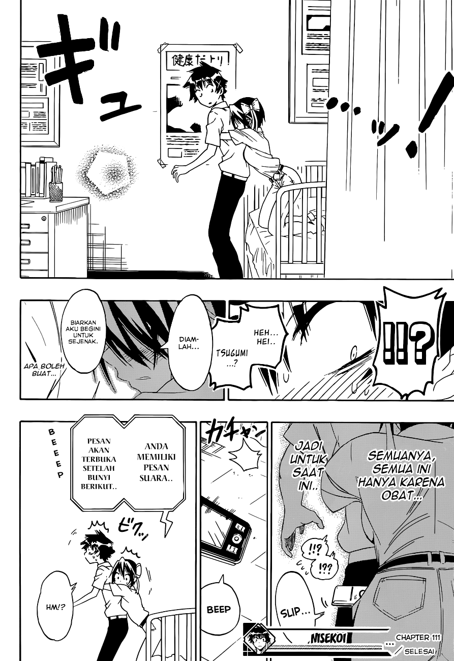 Nisekoi Chapter 111 - halaman 18