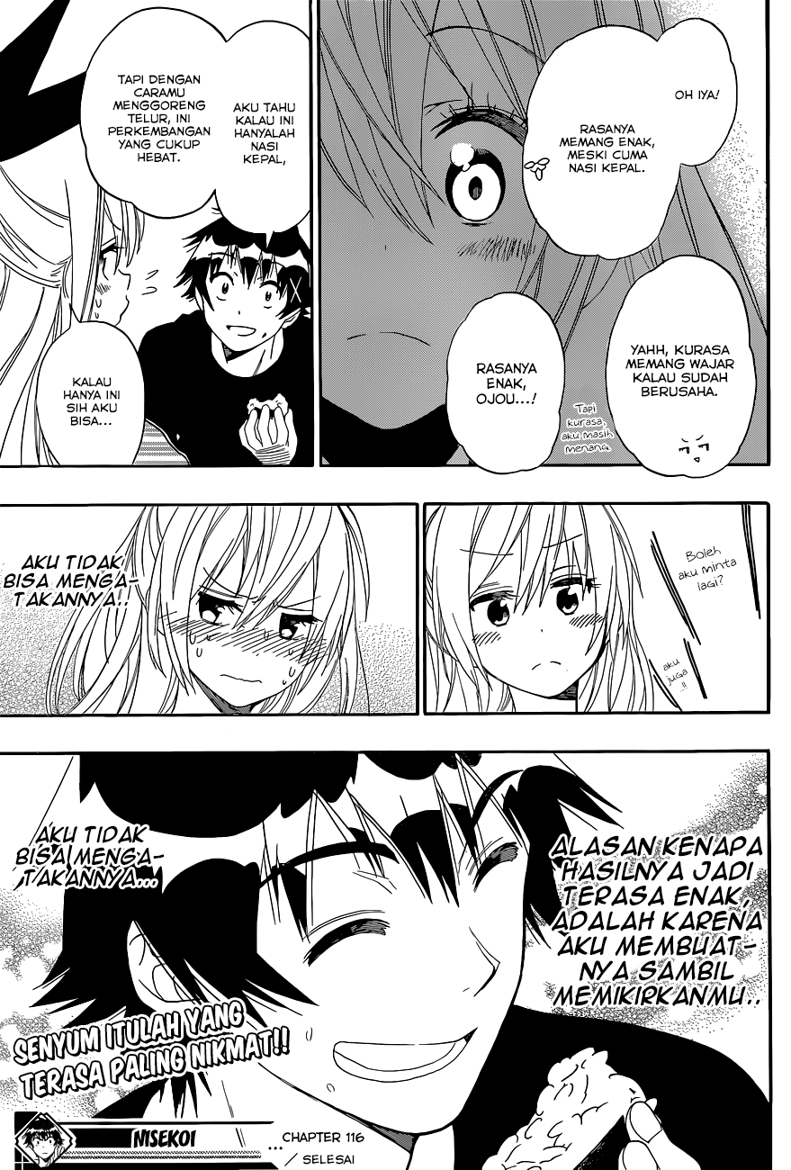 Nisekoi Chapter 116 - halaman 19
