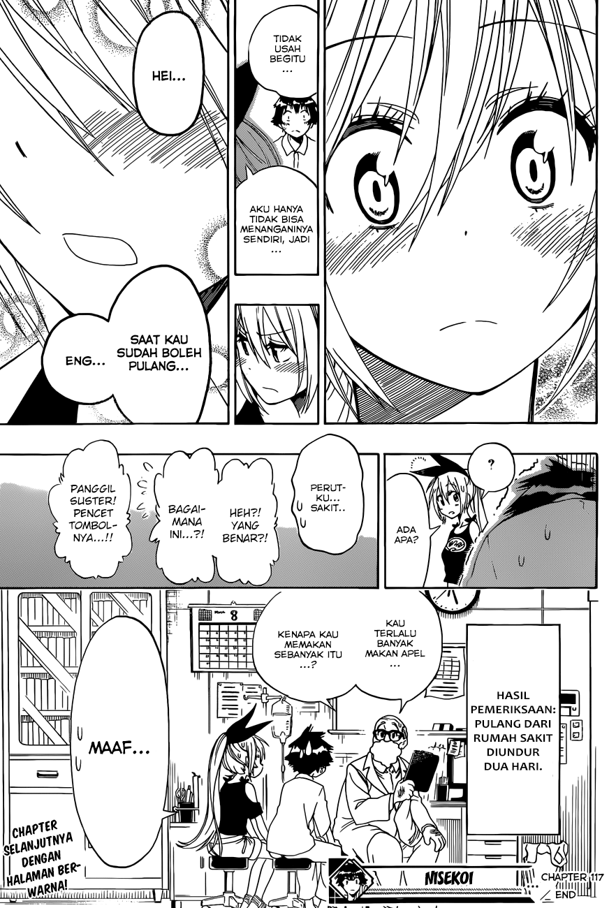 Nisekoi Chapter 117 - halaman 19