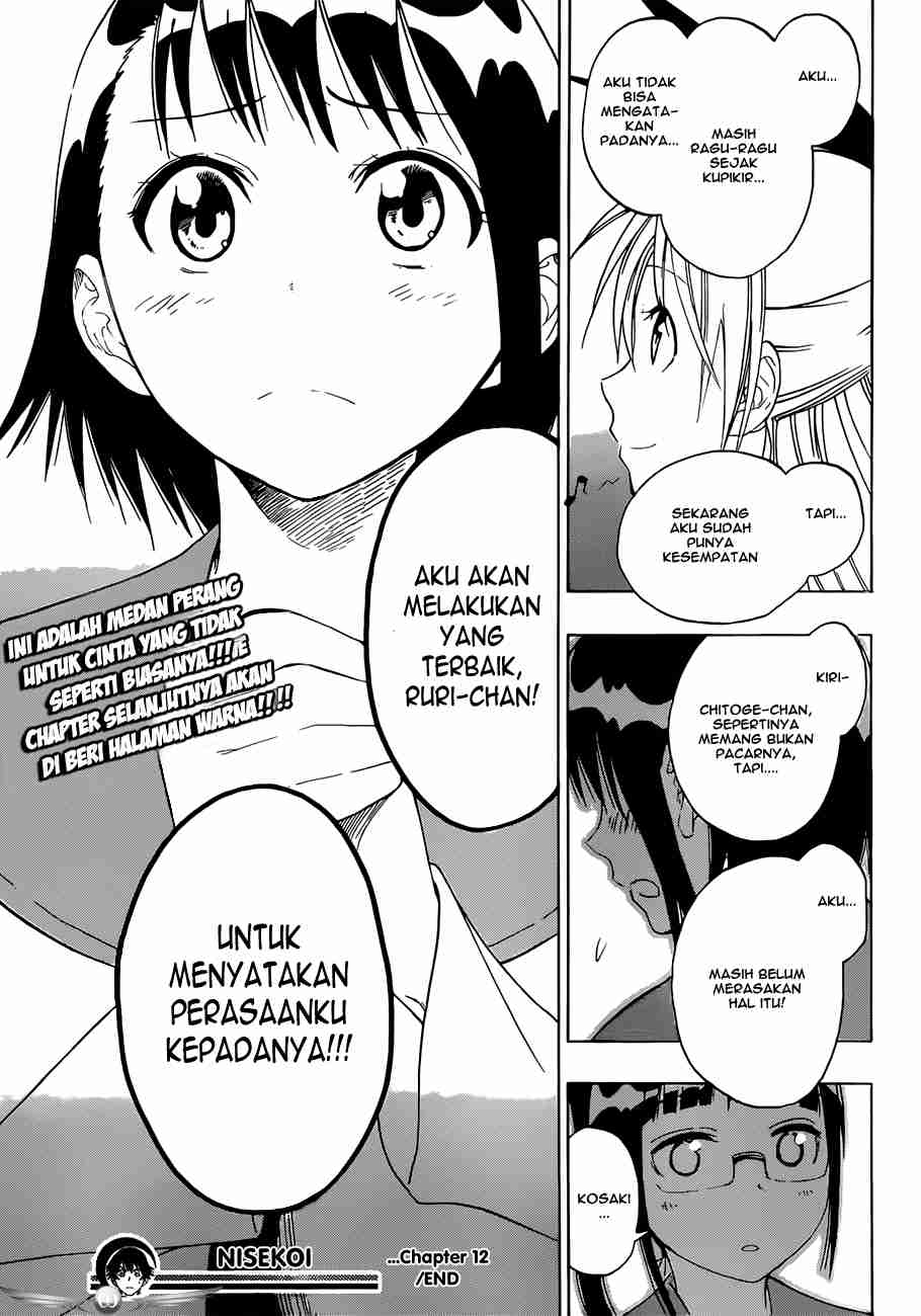 Nisekoi Chapter 12 - halaman 23
