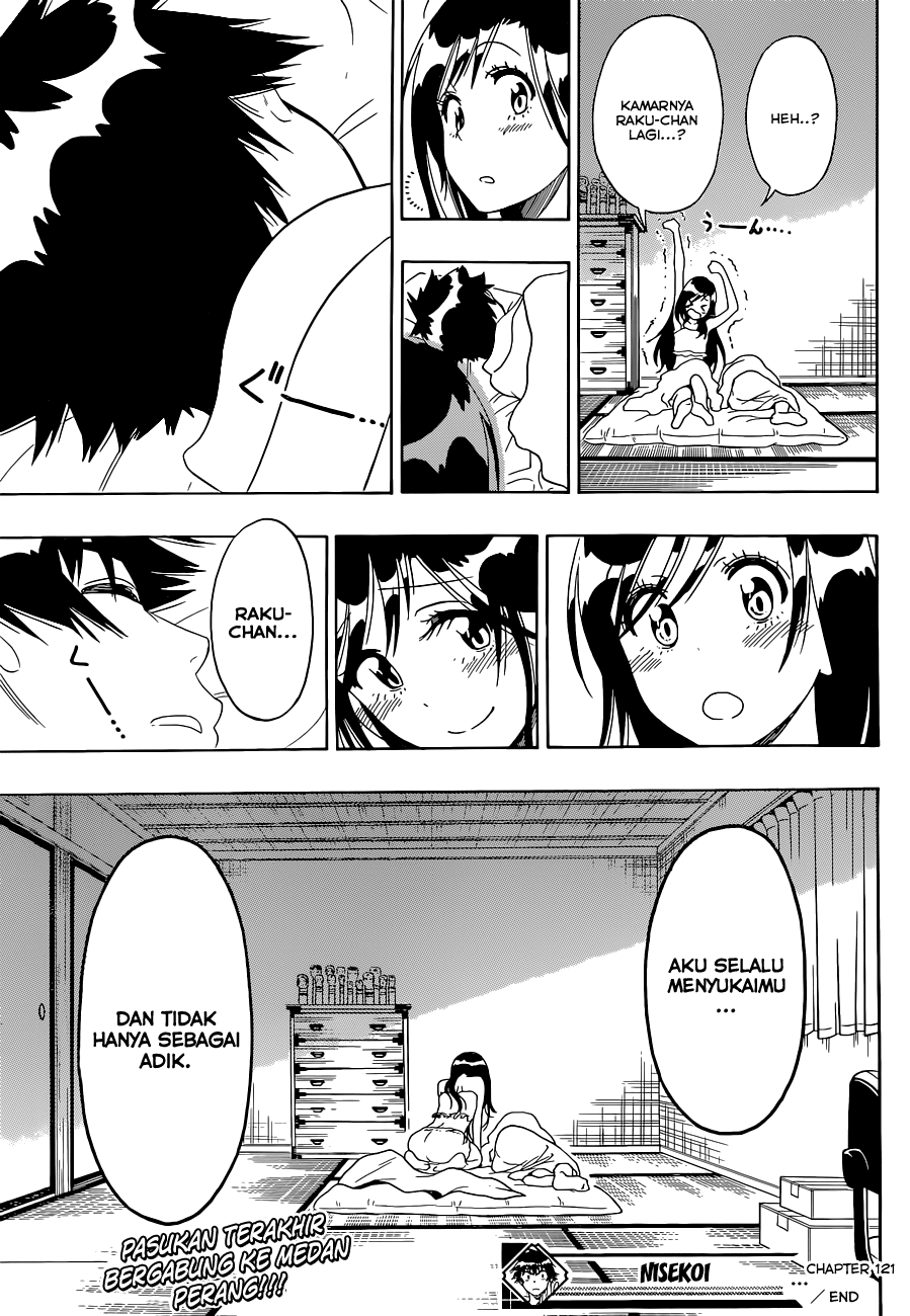 Nisekoi Chapter 121 - halaman 22