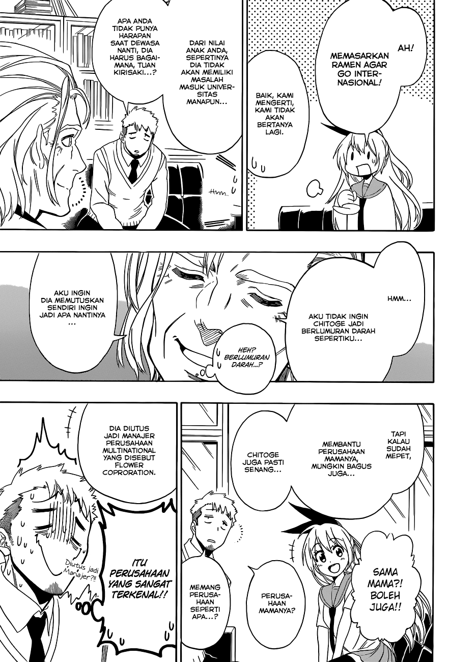 Nisekoi Chapter 122 - halaman 14