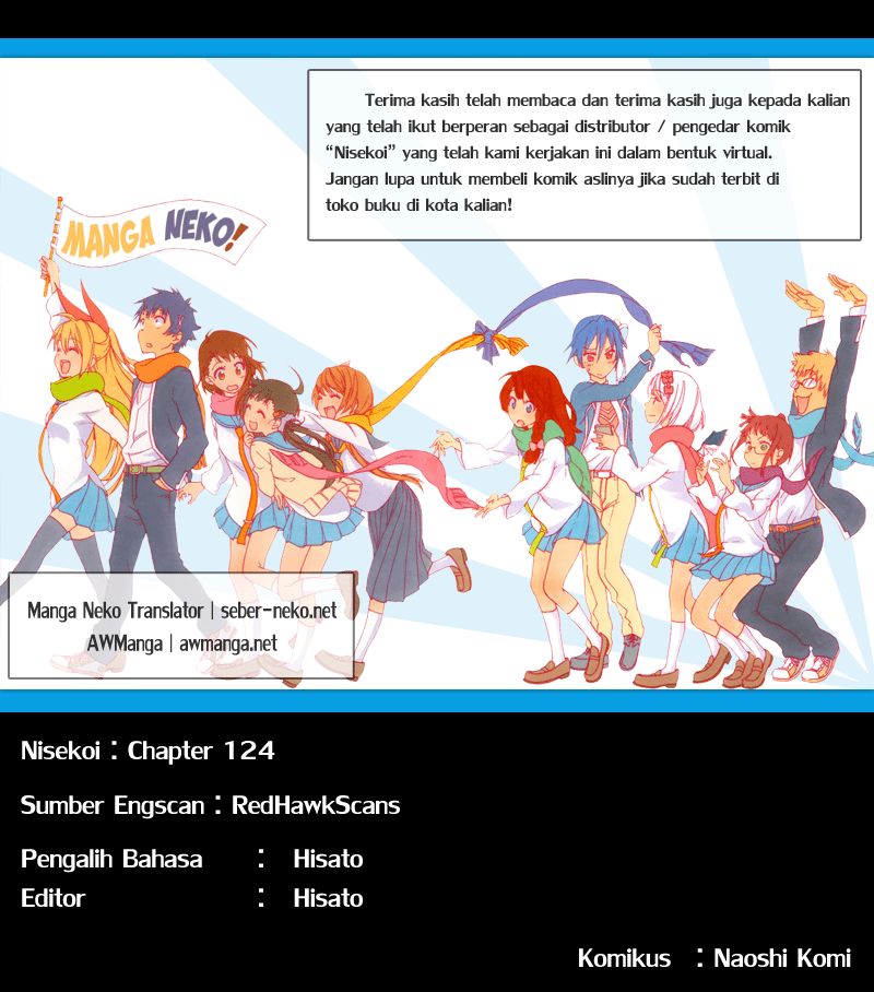 Nisekoi Chapter 124 - halaman 20