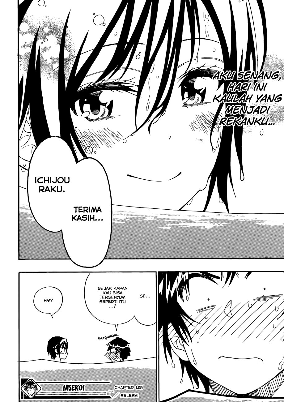 Nisekoi Chapter 125 - halaman 20