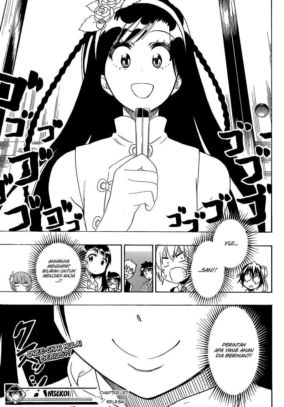 Nisekoi Chapter 127 - halaman 19