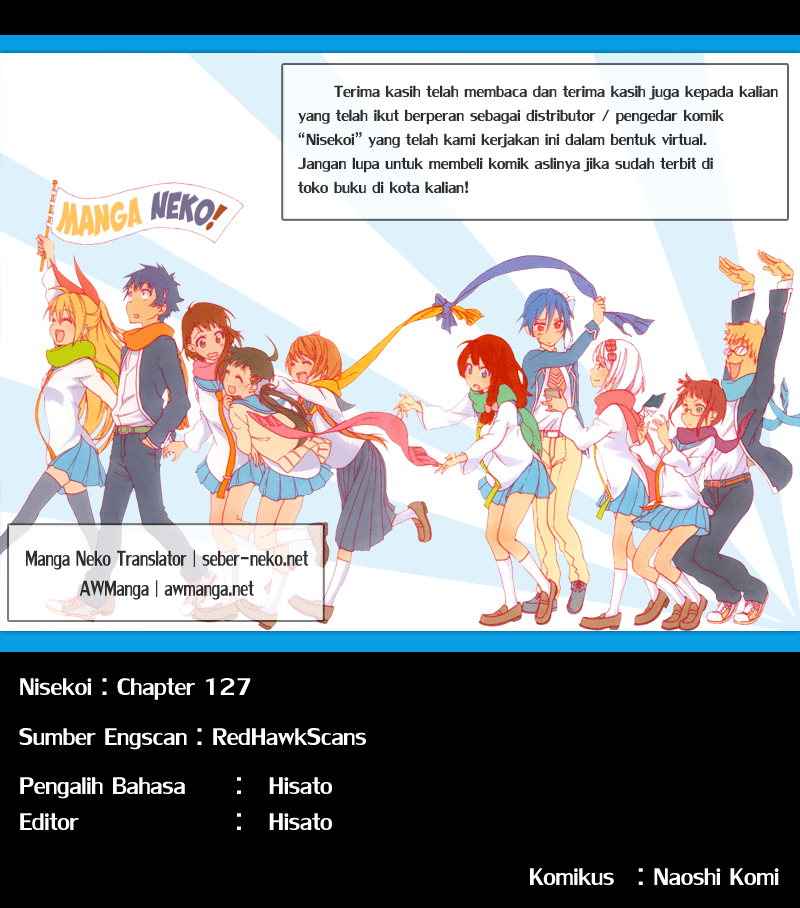 Nisekoi Chapter 127 - halaman 20