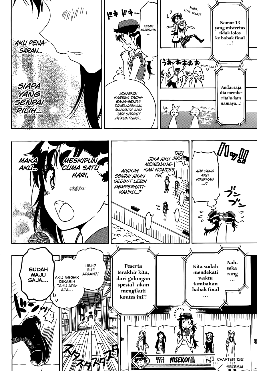 Nisekoi Chapter 132 - halaman 20