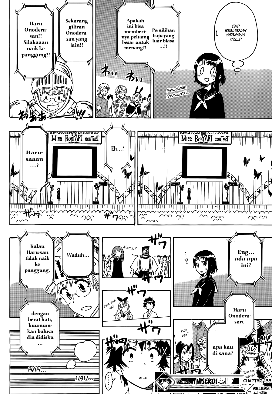Nisekoi Chapter 133 - halaman 18