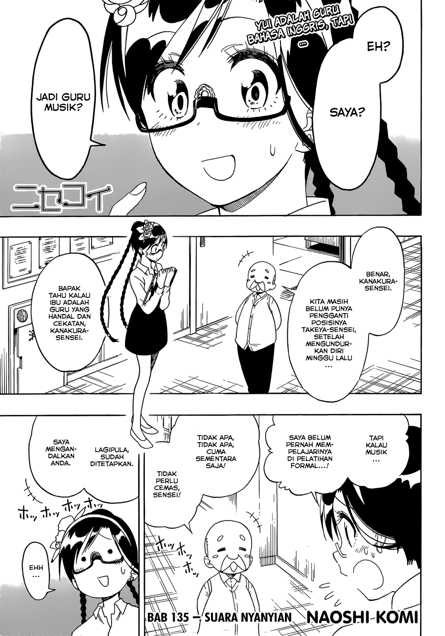 Nisekoi Chapter 135 - halaman 1