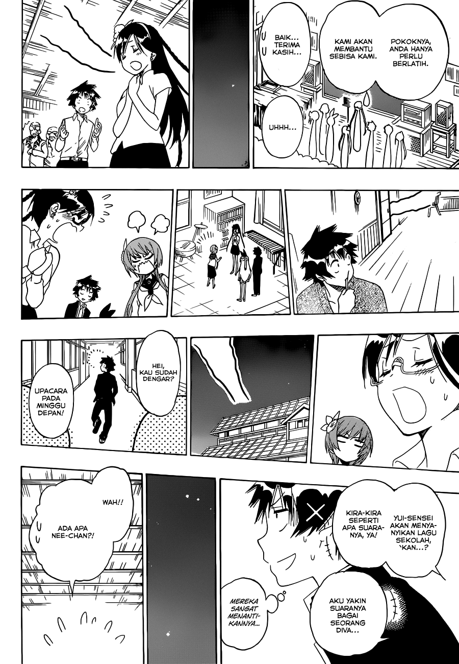 Nisekoi Chapter 135 - halaman 14