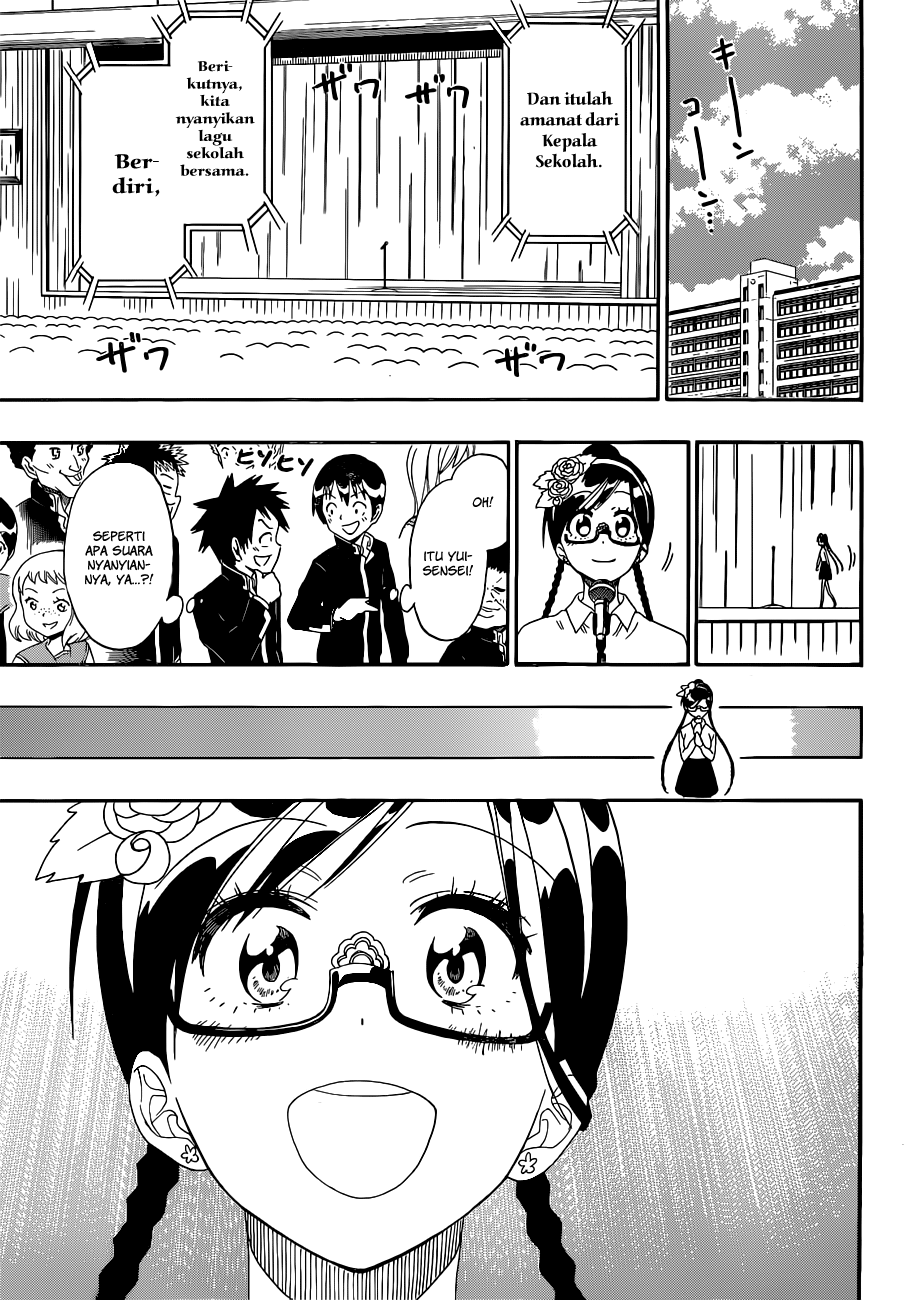 Nisekoi Chapter 135 - halaman 17