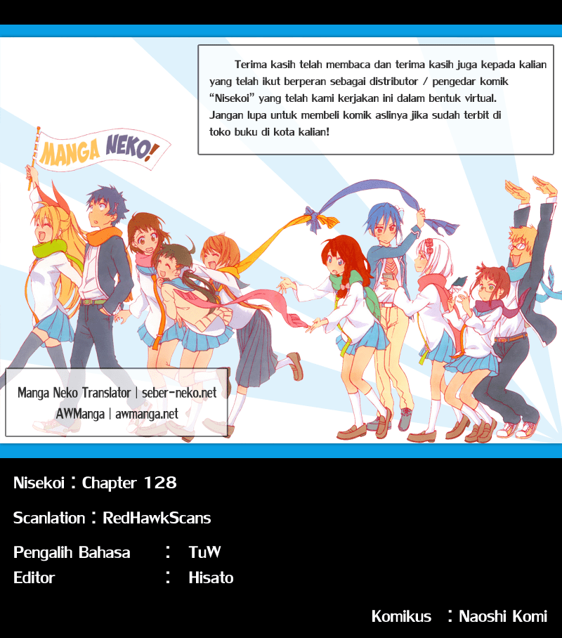Nisekoi Chapter 135 - halaman 20