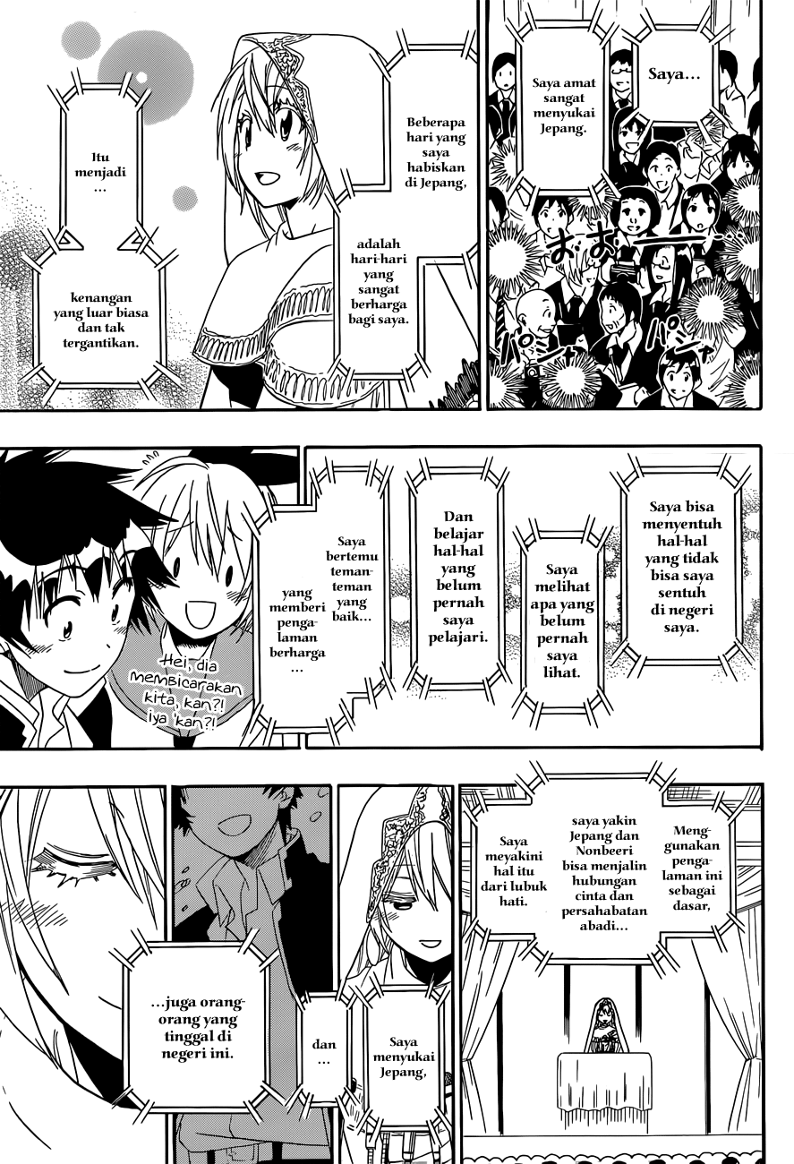 Nisekoi Chapter 139 - halaman 17