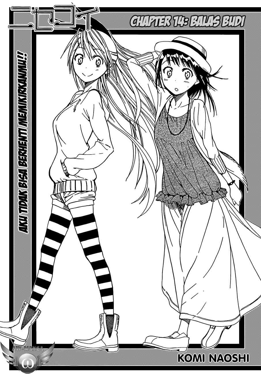 Nisekoi Chapter 14 - halaman 2