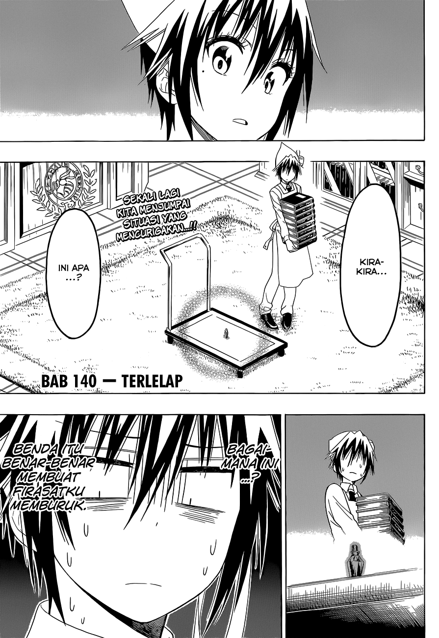 Nisekoi Chapter 140 - halaman 3