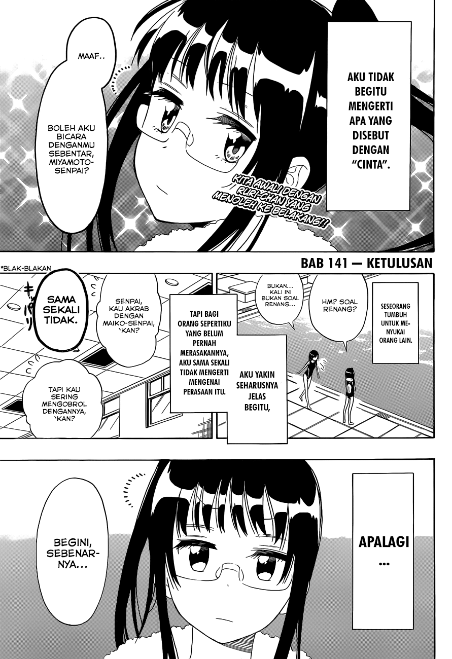 Nisekoi Chapter 141 - halaman 3