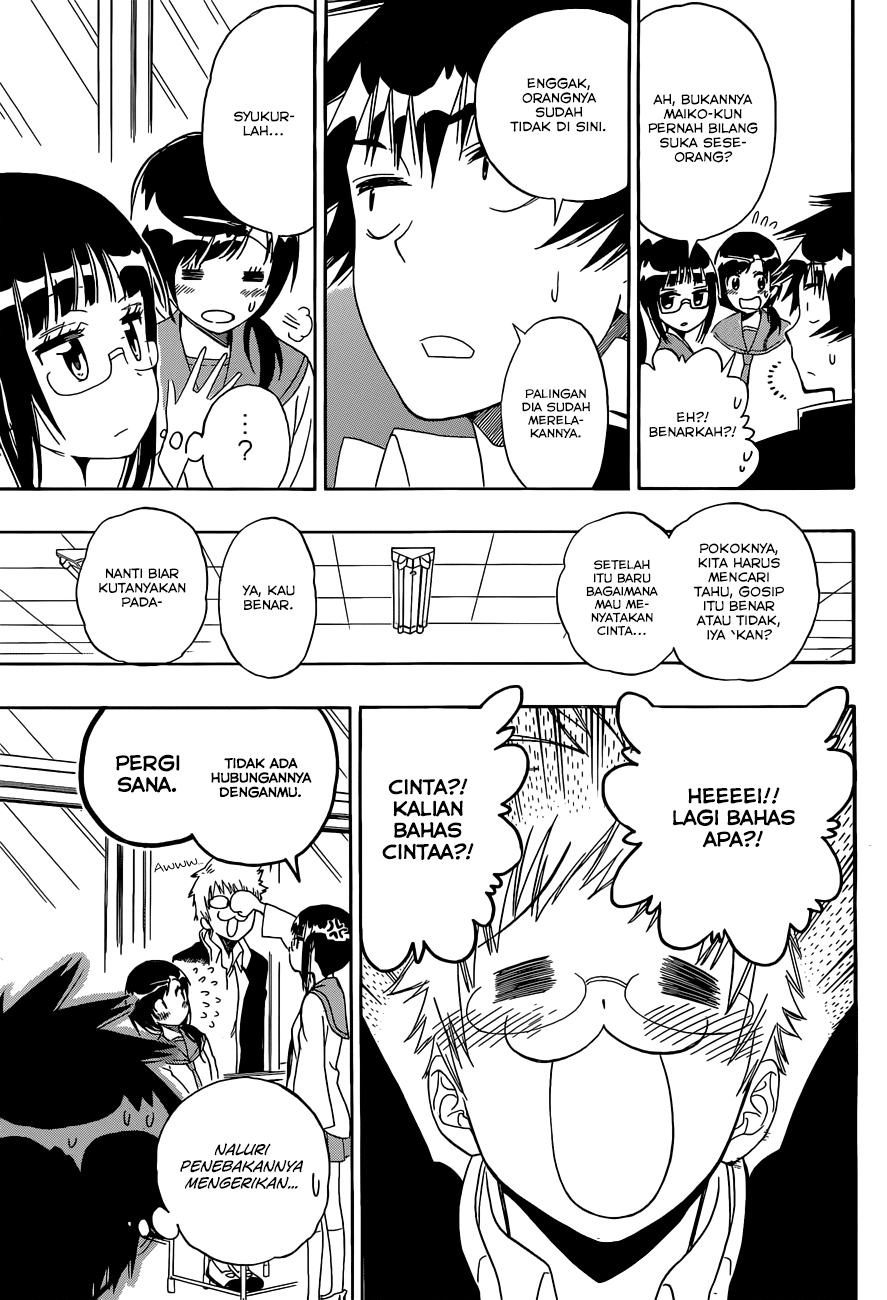 Nisekoi Chapter 141 - halaman 9