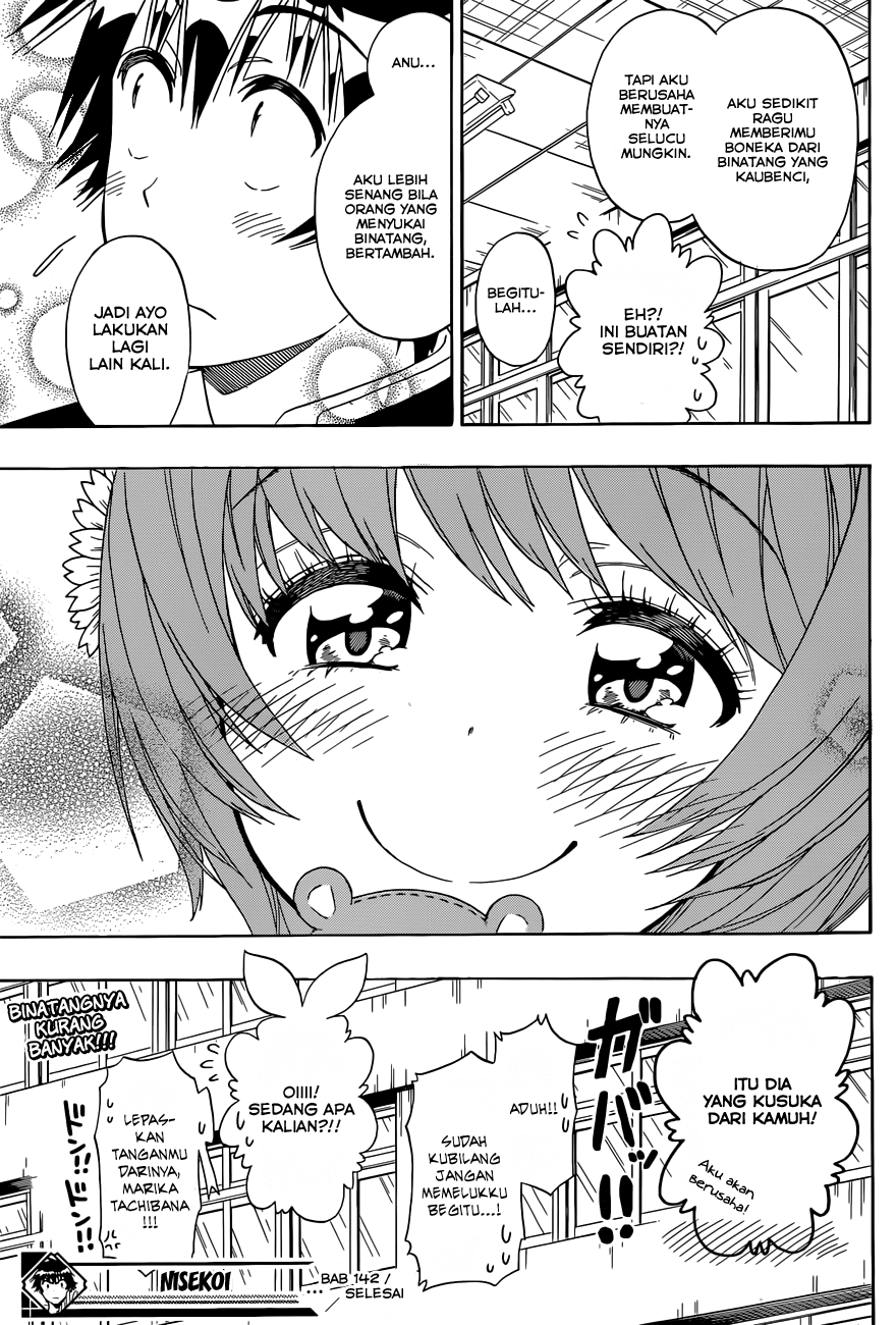 Nisekoi Chapter 142 - halaman 19