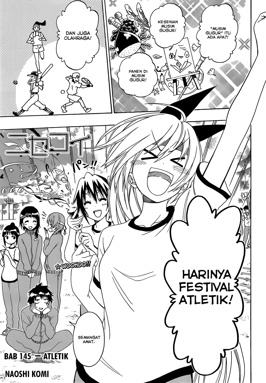 Nisekoi Chapter 145 - halaman 1