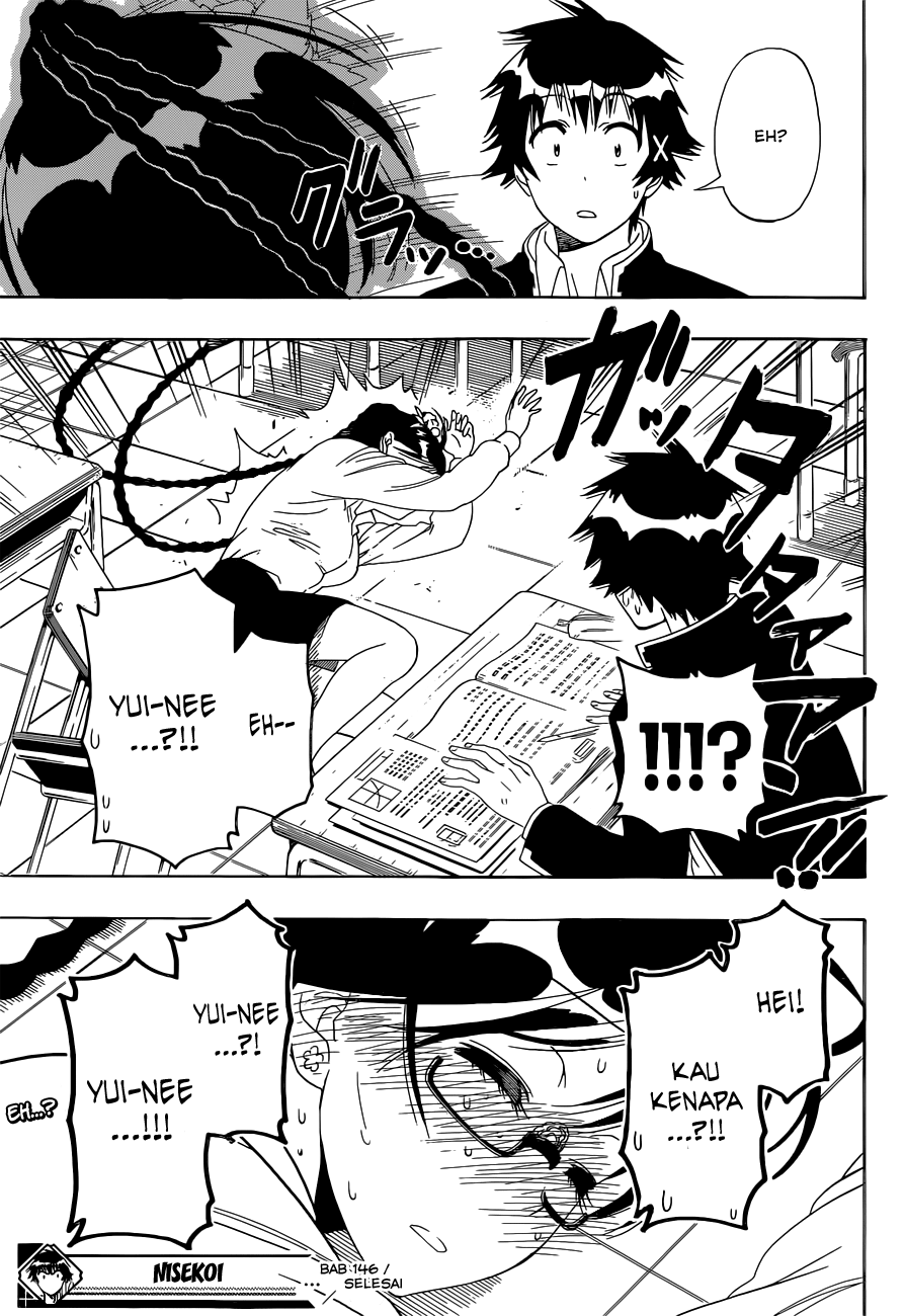 Nisekoi Chapter 146 - halaman 19
